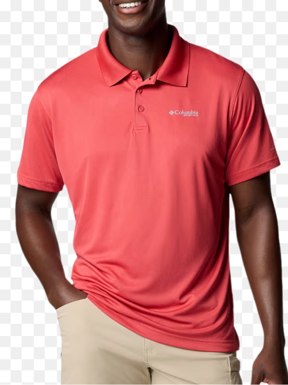 Columbia Men’s Coral PFG Polo 7